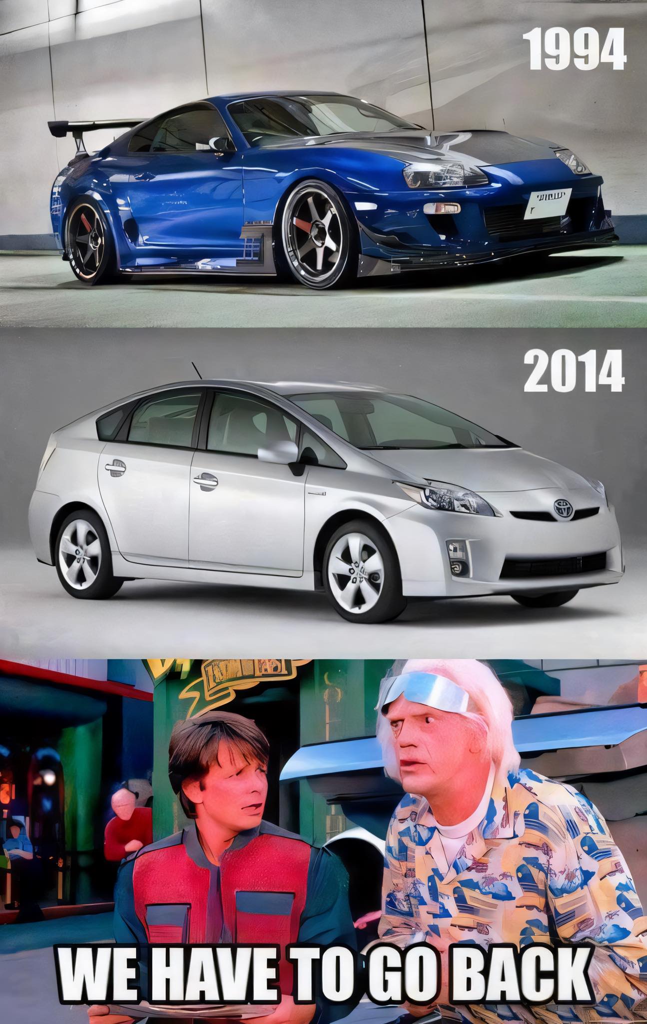 Marty Mcfly and Doc Brown