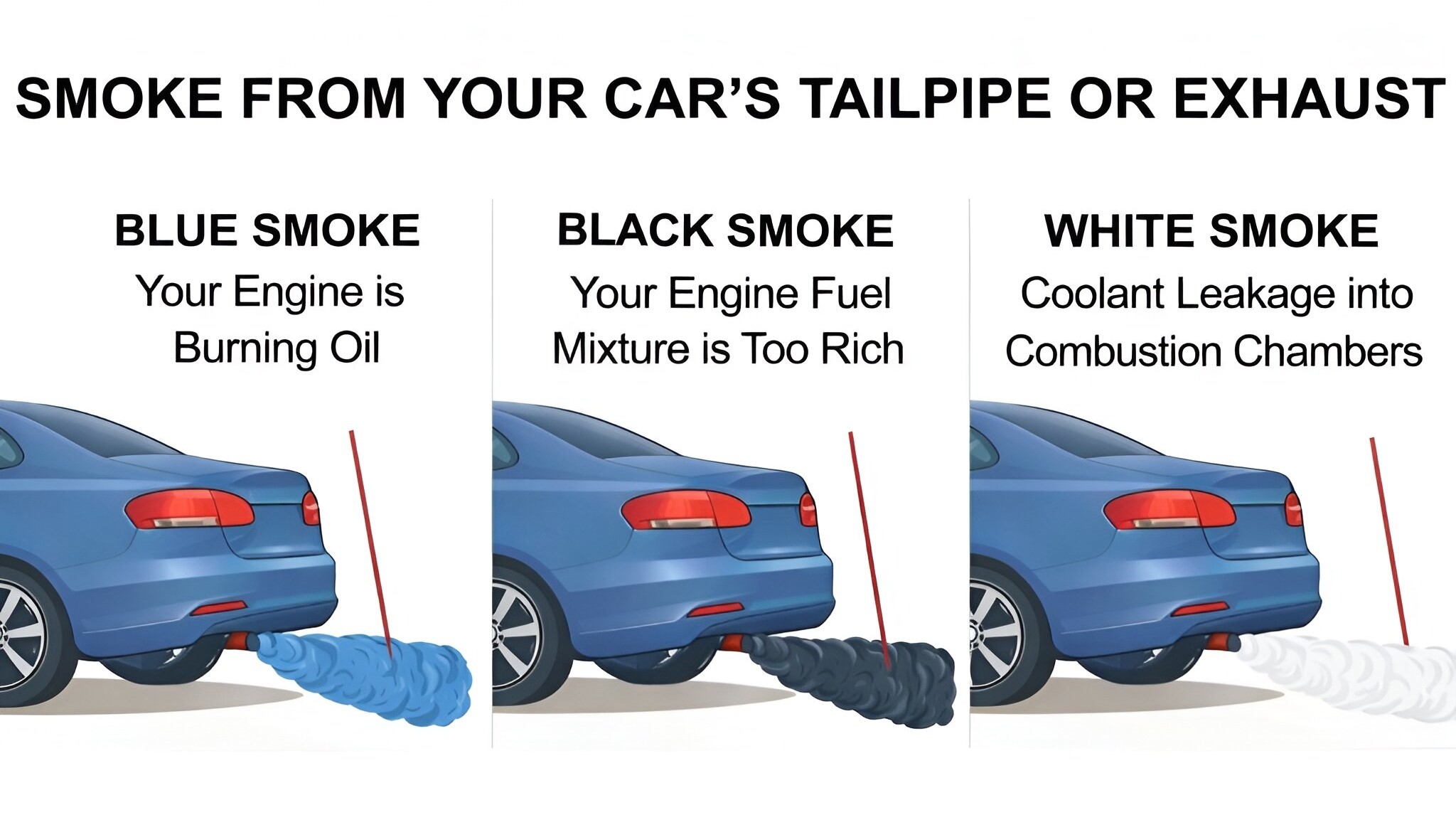 Exhaust Smoke Color Explained