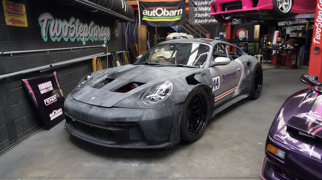 3D printed Porsche GT3